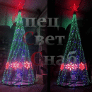 Большая Уличная Ёлка 4.5 м "Кремлевская" с макушкой Звезда