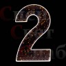 Светодиодная фигура "Цифра 2"