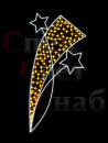 Светодиодная консоль "Салют победы" 80 х 150 см